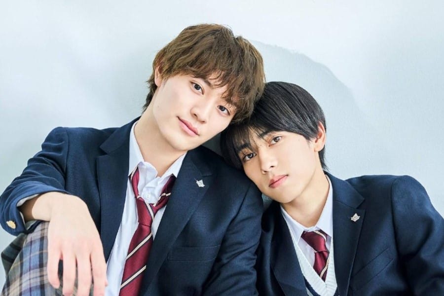 kenshin kimura in bl series about youth wiht his fellow actor Motojima Junsei