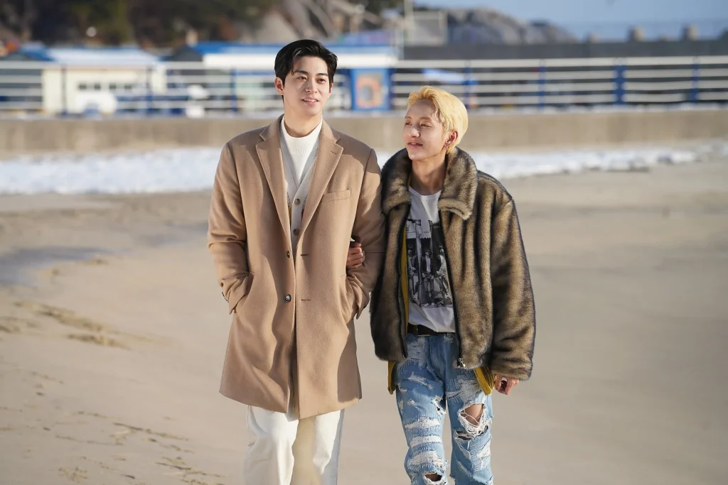 Han Gi Chan With Holland in Ocean Likes Me