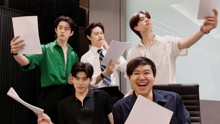 Pond Phuwin Returns “Peach and Me” Script Reading Officially Begins