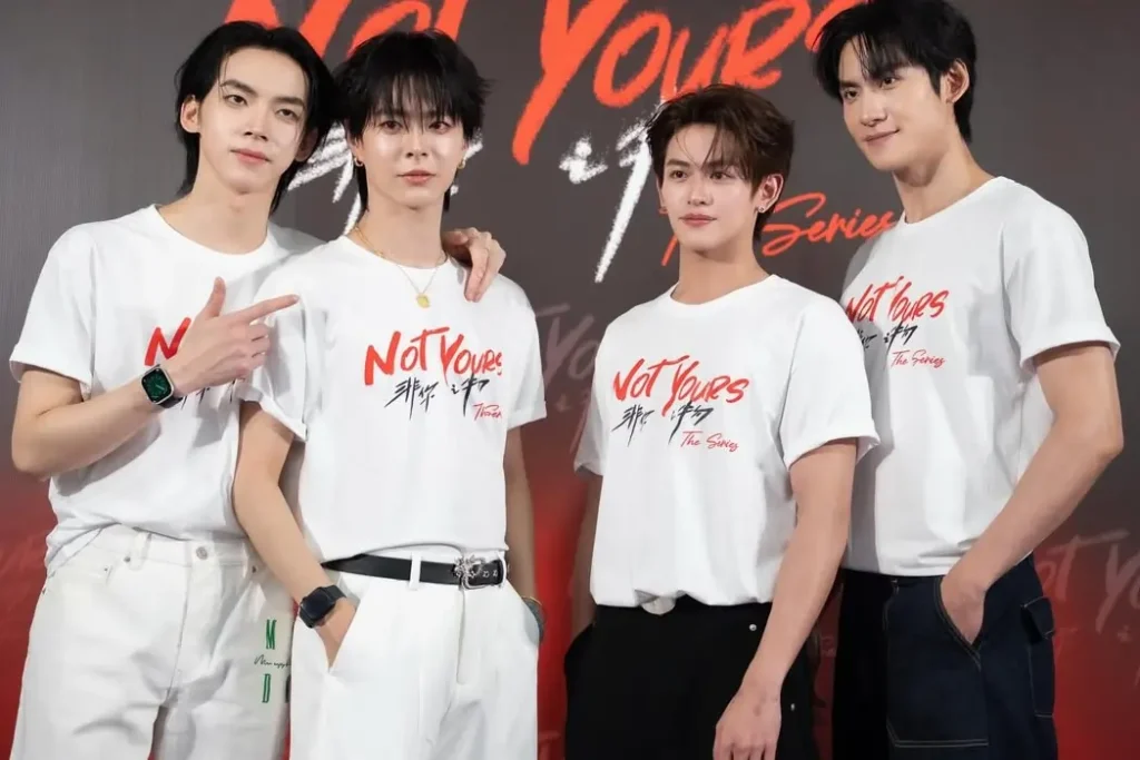 Not Yours The Series - Xuan Hao, Jerry Loong, Shogun & Ross Chen to Lead Chinese-Thai BL Not Yours