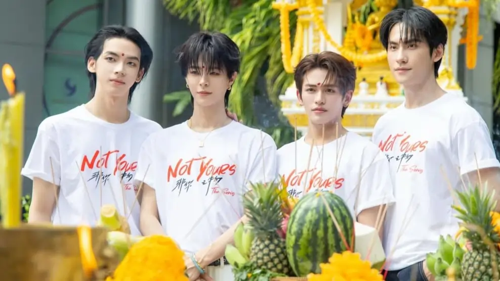 Not Yours The Series - Xuan Hao, Jerry Loong, Shogun & Ross Chen to Lead Chinese-Thai BL Not Yours 2
